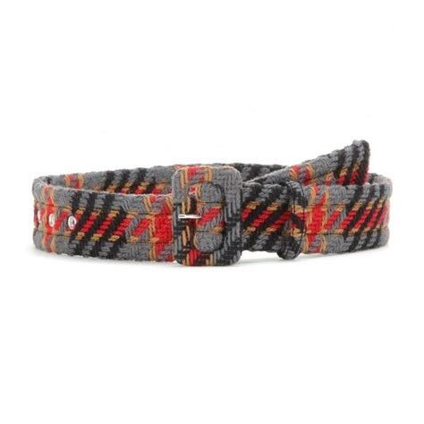 miu miu wool belt|woven belts for women.